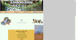 Desktop Screenshot of andersenaviary.com